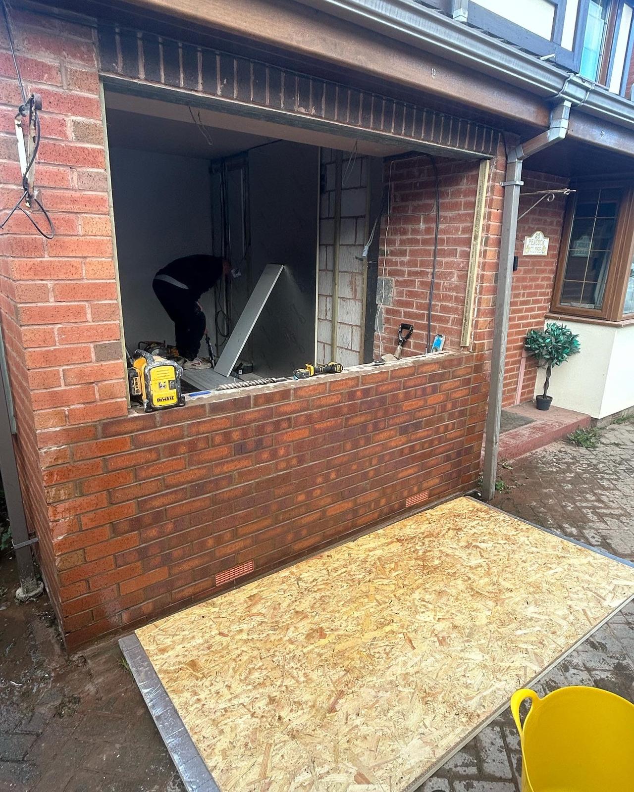 Brickwork & Extension Building